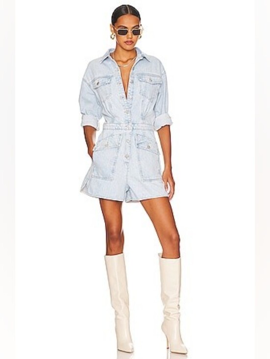 7 For All Mankind Pants - NWOT 7 FOR ALL MANKIND | $268 Surplus Denim Romper